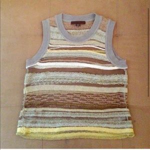 Alexander Wang Multicolor Mesh Metallic Top